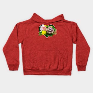 Roses - Sweetheart Bouquet Kids Hoodie